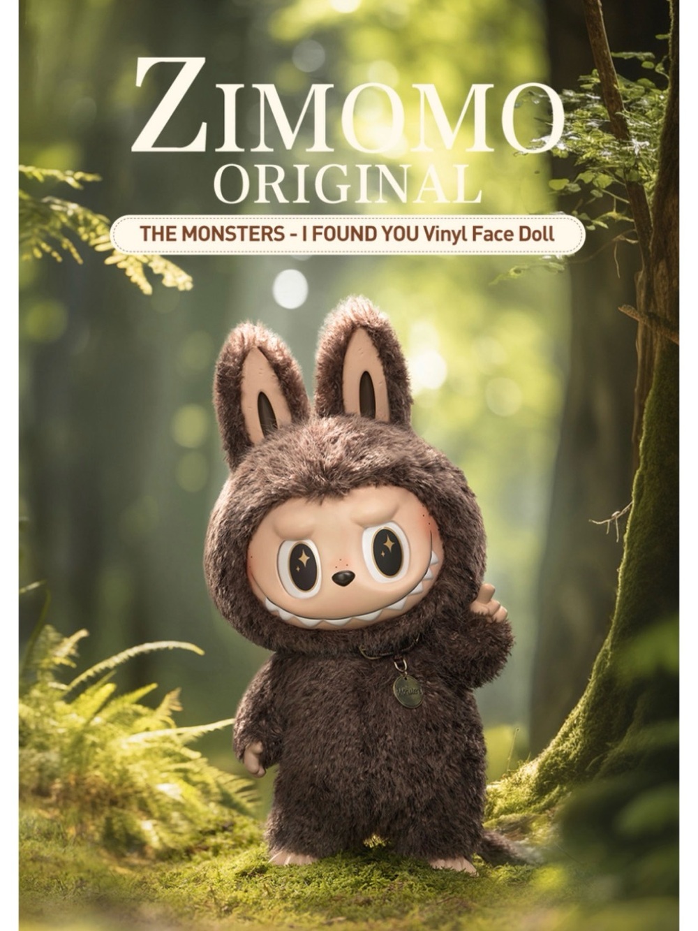 Pop Mart Zimomo The Monsters - I Found You Vinyl Face Doll